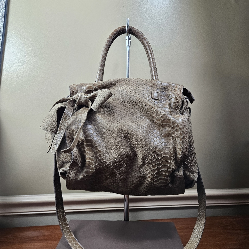 Hotic Very Nice Very Thick Leather Two Ways Shoulder Cross body Bag